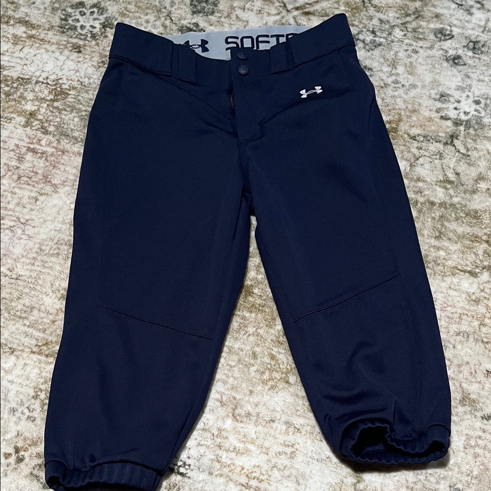 Navy Under Armour Softball Pants